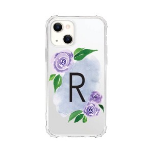 OTM Essentials Apple iPhone 15/iPhone 14/iPhone 13 Monogram Clear Tough Edge Floral Case - 1 of 4