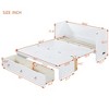 Queen Size Murphy Bed with USB Port and a Large Drawer - 4 of 4