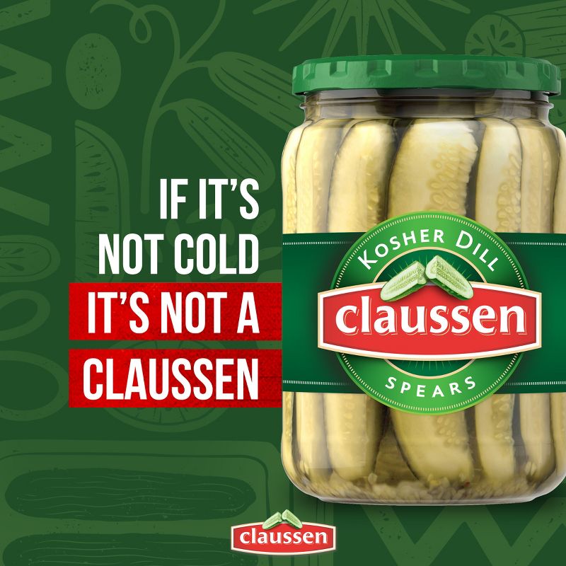 Claussen Dill Pickle Spears - 24 fl oz, 5 of 12