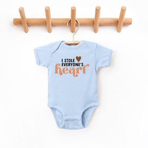 The Juniper Shop I Stole Everyones Heart Baby Bodysuit - 1 of 2