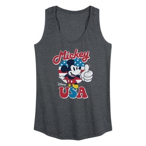 Women's - Disney - Americana Graphic Racerback Tank - 1 of 4