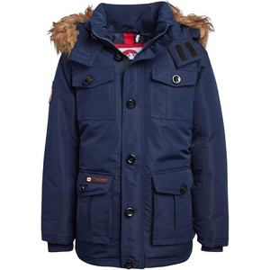 CANADA WEATHER GEAR Boys' Winter Jacket - Heavyweight Water and Wind Resistant Hooded Parka Ski Jacket for Boys (Sizes: 5-20) - 1 of 4