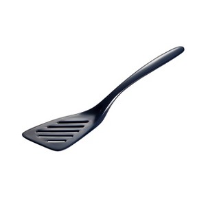 Hutzler 7.25 Inch Mini Melamine Angled Slotted Turner Spatula - 1 of 1