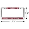 Colgate University Raiders Full Size Standard License Plate Metal Frame - 4 of 4