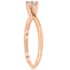 Pompeii3 1/4 ct Solitaire Diamond Engagement Ring 14k Rose Gold - 3 of 4