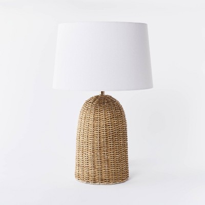 seagrass floor lamp