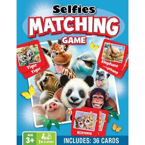 MasterPieces Selfies Matching Game for Kids and Families - Fun Kids Matching Game Ages 3+ - 1 of 4