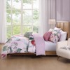 Bebejan Cool Pink Roses 100% Cotton 5-Piece Reversible Comforter Set - 4 of 4