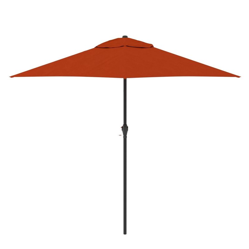 9&#39; x 9&#39; Steel Market Polyester Patio Umbrella with Crank Lift and Push-Button Tilt Tuscan - Astella, 1 of 7