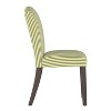 Skyline Furniture Alex Camel Back Dining Chair in Stripe - image 3 of 4