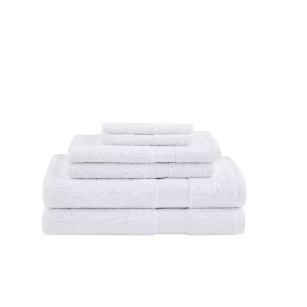 Photos - Towel 510 Design 6pc Premium Turkish Cotton Plush Bath  Set White