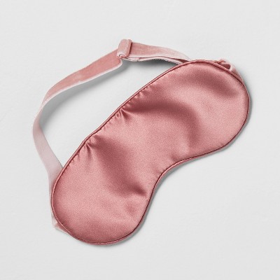 Solid Silk Eye Mask Dark Gray - Casaluna™