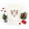 Simply Sage Market Women's Christmas Bull Short Sleeve Graphic Tee - 3 of 4