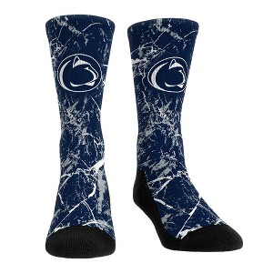 NCAA Penn State Nittany Lions - Cracked Marble Rock 'Em Socks - 1 of 1