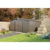 10×12FT Outdoor Storage Shed,Heavy-Duty Metal Garden Shed with Lockable Door,Waterproof Roof Outdoor Patio Storaged Sheds for Bike Backyard Pool Lawn - 2 of 4