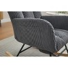 NicBex Modern Accent Chair, Glider Chair Living Room Chairs with High Backrest Nursery Rocking Chair Reading Chair for Living Room, Bedroom, Office - 2 of 4