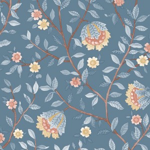 Veer Decor Vintage Botanical Blooms Wallpaper - 1 of 4
