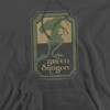 Lord Of The Rings Green Dragon Tavern Adult Pull-Over Hoodie - 2 of 4