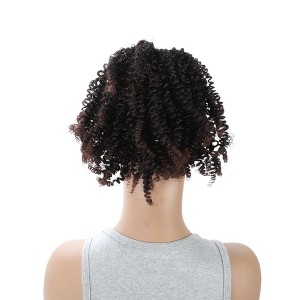 Unique Bargains Women's Fluffy Ponytail Short Hair Hair Extension High Temperature Fiber 9.8IN 1 Pc - 1 of 4