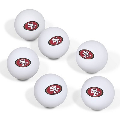 NFL San Francisco 49ers Table Tennis Balls - 36pk