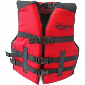 Hardcore Water Sports Premium Neo/Poly Life Jacket | USCG Approved Type III Life Vest for Waterskiing, Boating, Wakeboarding - 1 of 4