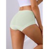 Allegra K Women's Mid-Waisted Full Coverage Classic Cotton Briefs - 2 of 4
