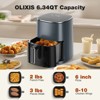Dexmalle 12-in-1 Air Fryer Vortex 6qt Slim Space-Saving - 3 of 4