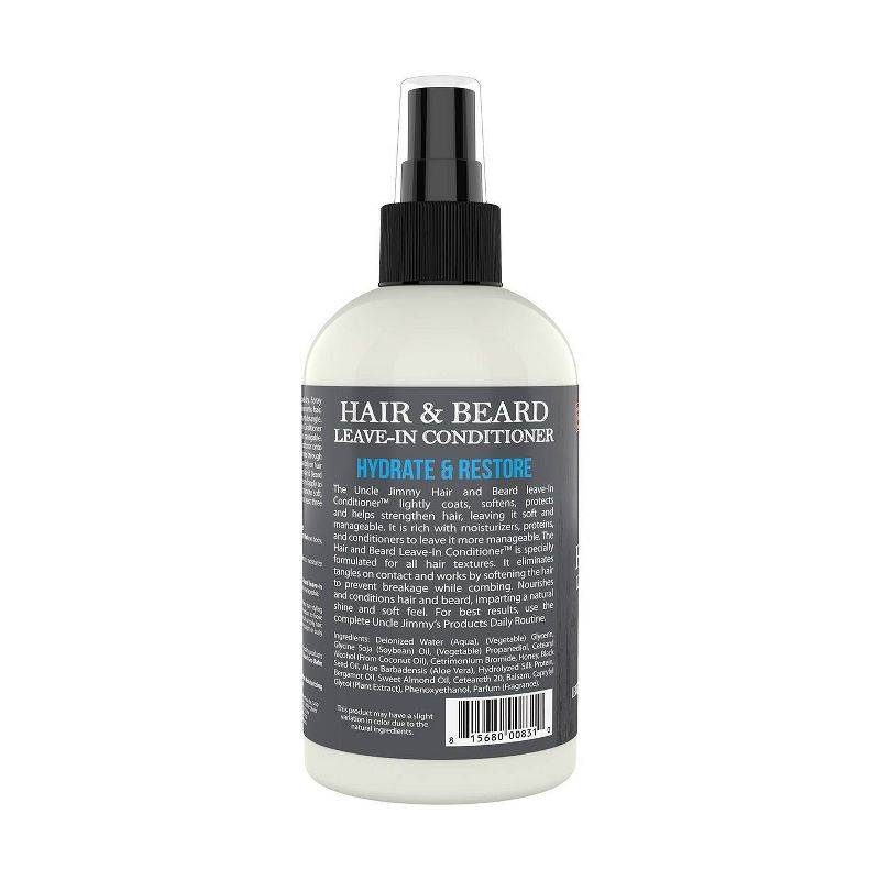 Uncle Jimmy hair &#38; Beard Leave in Conditioner - 8 fl oz, 3 of 7