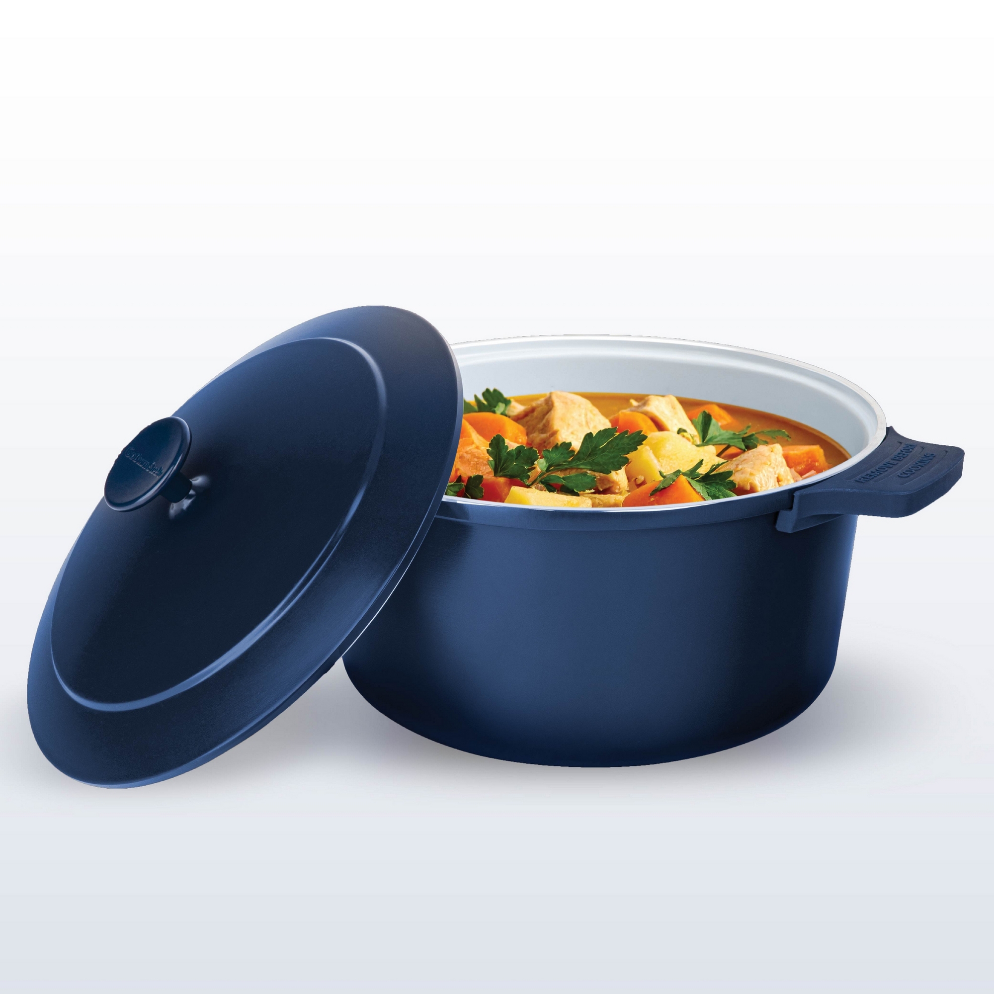 Gotham Steel 5QT Dutch Oven Ceramic Nonstick Lightweight Self Basting Lid Dutch Oven