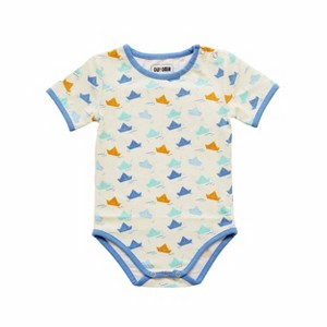 Ola! Otter Organic Cotton Half Sleeve Bodysuit for Babies | Baby Onesie | Baby Romper | 0-24 months | - 1 of 4