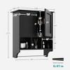 KTMBDW Bathroom Wall Cabinet, Medicine Cabinet with Open Partition and Towel Bar, Storage Cabinet with Storage Space, for Bathroom, Living Room - 4 of 4