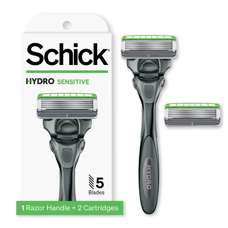 Schick Hydro 5 Blade Skin Comfort Sensitive Razor - 2ct, 1 of 14