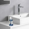 LunaLulinlk Height Adjustable Toothbrush Holder for Bathroom, Toothbrush Holder Stand with Tooth Brush Cup (Blue) - 2 of 4