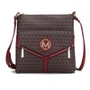 MKF Collection Tania Handbag Vegan Leather Crossbody Bag by Mia K - 2 of 4