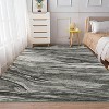 Abstract Rug Large Rugs Neutral Modern Washable Area Rugs Dining Non-Slip Stain Resistant Foldable Thin Rug - 3 of 4