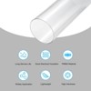 Unique Bargains Lamp and Lantern Water Cooling System Acrylic Rigid Round Pipe Clear 10" - 3 of 4