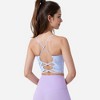 Anna-Kaci Active Women's Crisscross Strappy Sports Bra with Lace-Up Detail - 4 of 4