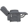 NicBex Recliner Chair Message Chair with Heating Electric Power Lift Chair with Remote Control for Elderly for Living Room - 4 of 4