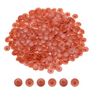 Unique Bargains Plastic Decoration Furniture White Screw Cap Covers - 1 of 3