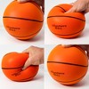 Anywhere Sports: Silent Basketball - 9.5" Orange Squishy Foam Ball - 3 of 4