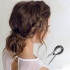 Unique Bargains Women's Classic Rhinestone Hairpin 3.35"x2.36"x0.47" 1 Pc - 2 of 3