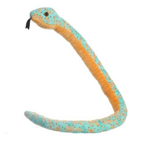 Aurora X-large Mint Speckled Snake Snake Playful Stuffed Animal Green ...