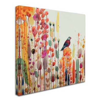 Trademark Fine Art -Sylvie Demers 'Joie De Vivre Carre' Canvas Art