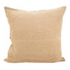 20"x20" Oversize Stitched Seashells Down Filled Square Throw Pillow Beige - Saro Lifestyle - image 2 of 3