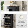 Shoe Cabinet With Drawers Shoes Storage Organizer, Entryway Organizer, Wooden Multi-Layer Shoe Cabinet - 4 of 4