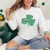 Simply Sage Market Teacher Checkered Shamrock Garment Dyed Long Sleeve - 2 of 4