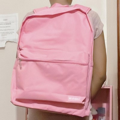 Rockland Classic Laptop 17 Backpack - Pink