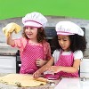 JaxoJoy Kids Cooking and Baking Chef Set for Little Girls, Pink - 4 of 4