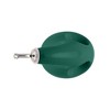 Rachael Ray Solid Glaze Ceramics EVOO Olive Oil Bottle Dispenser with Spout - 24 Ounce, Dark Green - 3 of 4