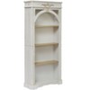 NicBex Farmhouse Bookcase Storage Cabinet Kitchen Pantry 5 Adjustable Shelves Rustic Chic Living Room Furniture - 4 of 4